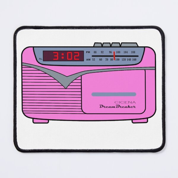 Item preview, Hand Drawn Vintage Radio pink designed and sold by mrtraz.
