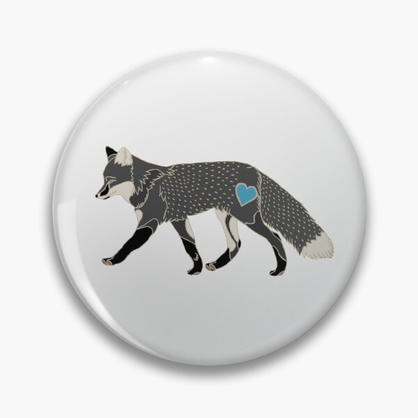 Item preview, Fox Heart Blue designed and sold by Ashley Gagnon.