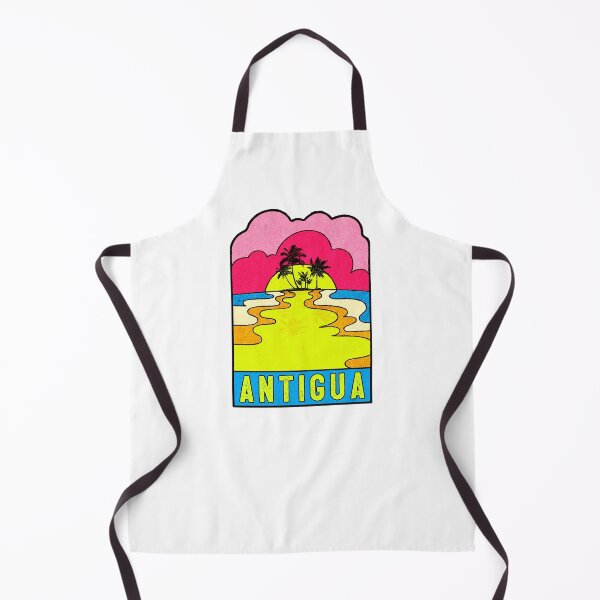 Item preview, Antigua Groovy Sunset 70's Hippie Hippy Vintage Barbuda designed and sold by DESTINATIONS DECAL DOS.