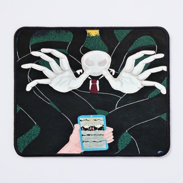 Item preview, Slender Man Attack "RUN" designed and sold by Jacklyn G. Jones.