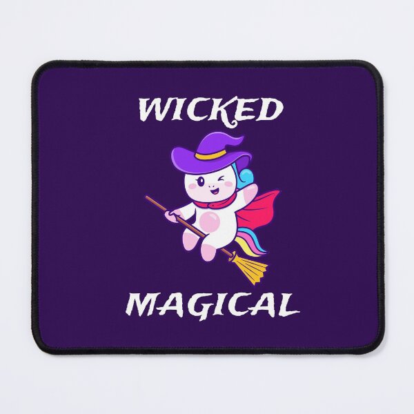 Item preview, 2021 Halloween Unicorn Witch Hat Wicked Magical Kawaii Funny designed and sold by gkao.
