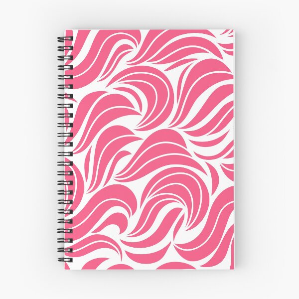 Item preview, Modern, elegant, abstract, waves, pastel pink and white designed and sold by Svitac.