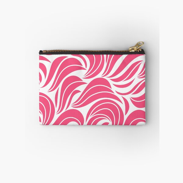 Item preview, Modern, elegant, abstract, waves, pastel pink and white designed and sold by Svitac.