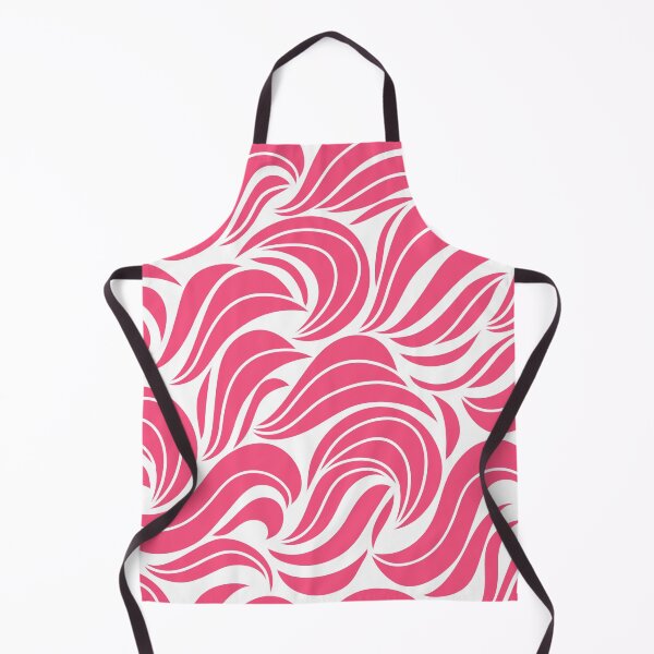 Item preview, Modern, elegant, abstract, waves, pastel pink and white designed and sold by Svitac.