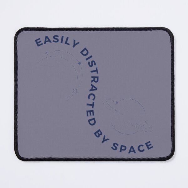 Item preview, Easily Distracted By Space designed and sold by Colorful Misfits.