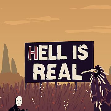 Artwork thumbnail, hell is real by dinoserious