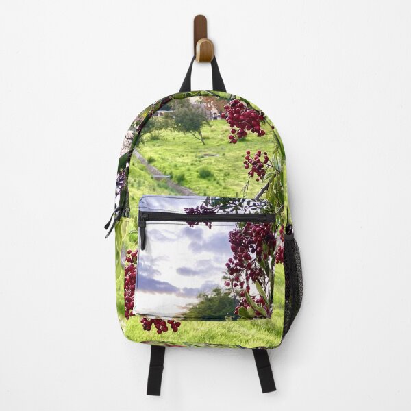 Item preview, Vibrant Choke Cherry Tree Red Berries Against Dramatic Background designed and sold by Outside365.