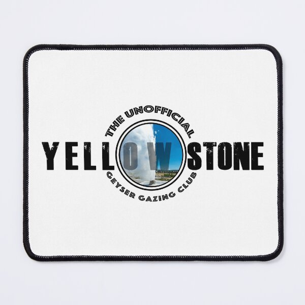 Item preview, UNOFFICIAL GEYSER GAZING CLUB Yellowstone National Park - geyser gazer designed and sold by SmyrnaBuffalo.
