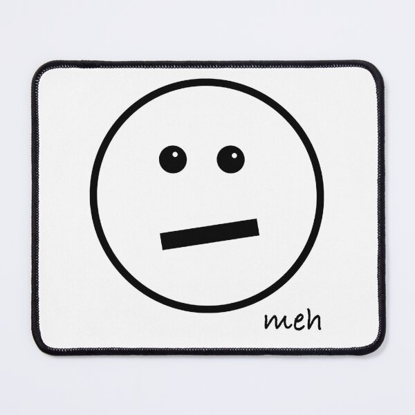 Item preview, Meh Face Emoji - Oversized on Green designed and sold by Whoopsidoodle.