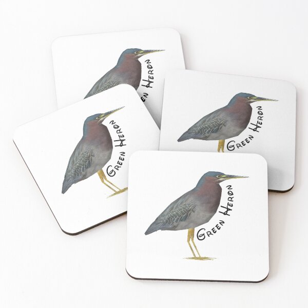 Item preview, Green Heron Birdwatching Birdwatcher Birder  designed and sold by The Junto Shop.