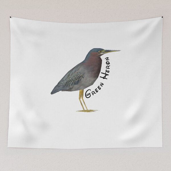 Item preview, Green Heron Birdwatching Birdwatcher Birder  designed and sold by The Junto Shop.