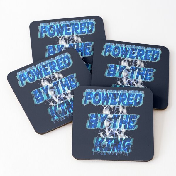 Item preview, POWERED BY THE KING - EMPOWERED SPIRITUALLY MOTIVATED QUOTE designed and sold by PhillDaPhlava.
