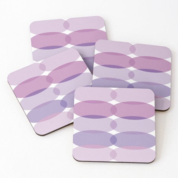 Item preview, Transparent Oval Forms Light Pink, Purple, Lilac, Lavender designed and sold by QuestingPixel.