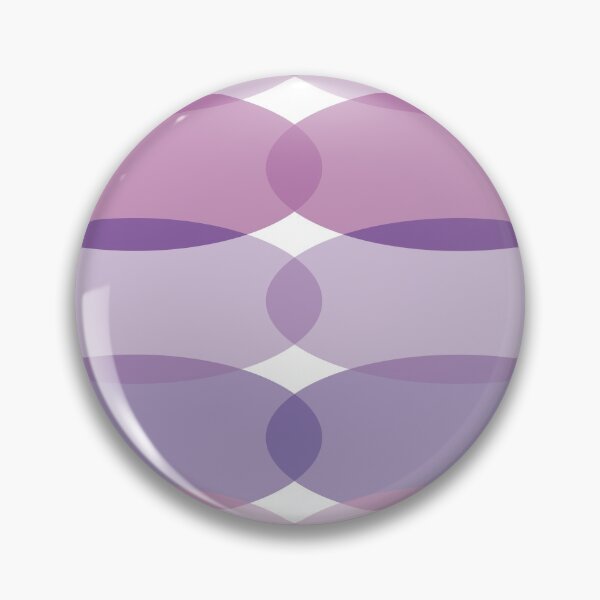 Aperçu de l'œuvre Formes ovales transparentes rose clair, violet, lilas, lavande créée et vendue par QuestingPixel.