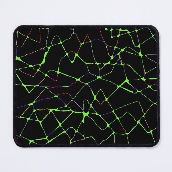 Item preview, Glow Lines - Lime Green Multicolor designed and sold by Whoopsidoodle.