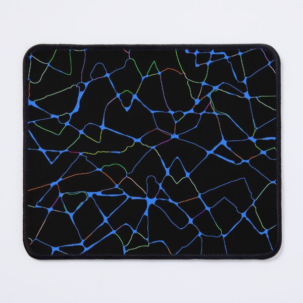 Item preview, Glow Lines - Bright Colors on Black designed and sold by Whoopsidoodle.