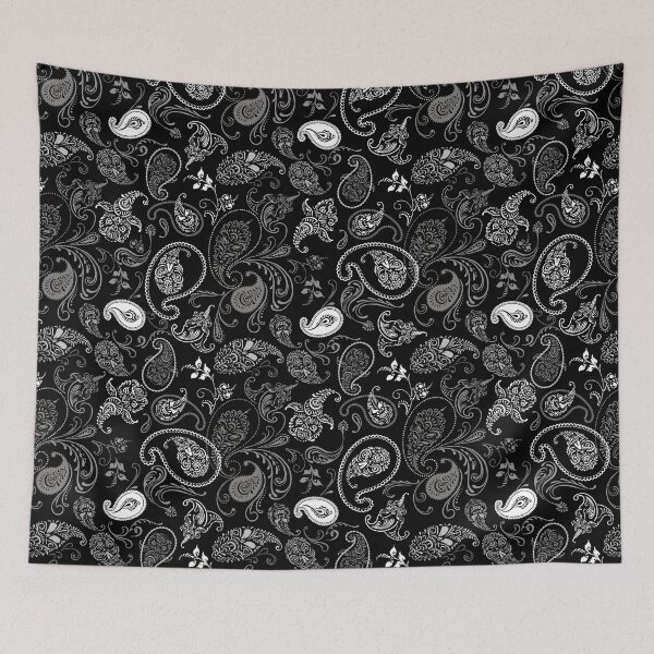 Item preview, Paisley Ghosts papel picado designed and sold by artifactsoflife.