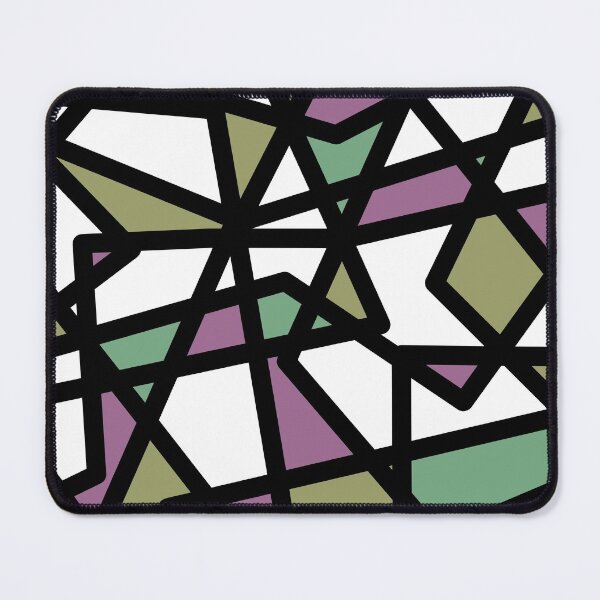 Item preview, Modern Muted Colors Geometric Lines and Shapes designed and sold by Whoopsidoodle.