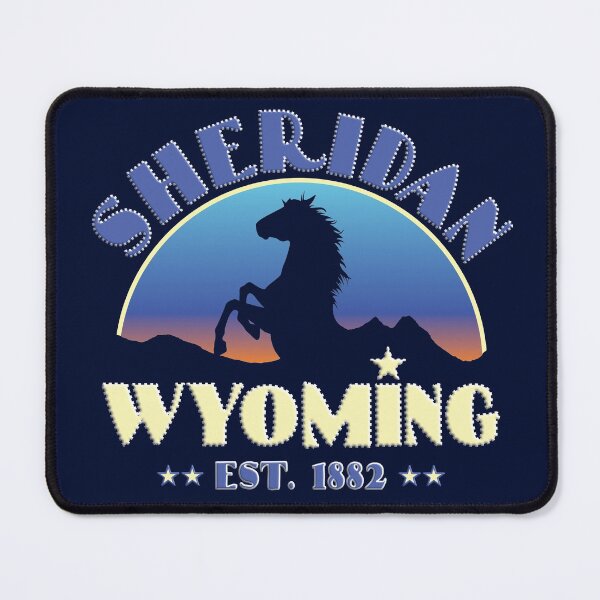 Item preview, Sheridan Wyoming 1882 designed and sold by NoBonesLife.