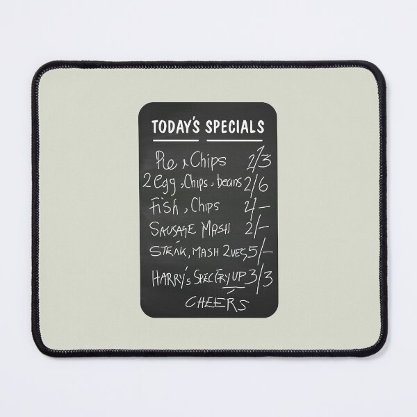 Item preview, Harry's Very Limited Café Menu designed and sold by Off the Box.