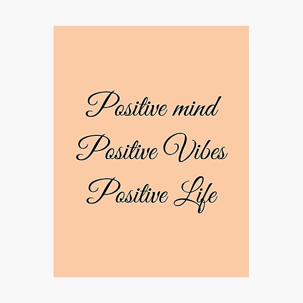 Item preview, Positive Life designed and sold by Hanger52.
