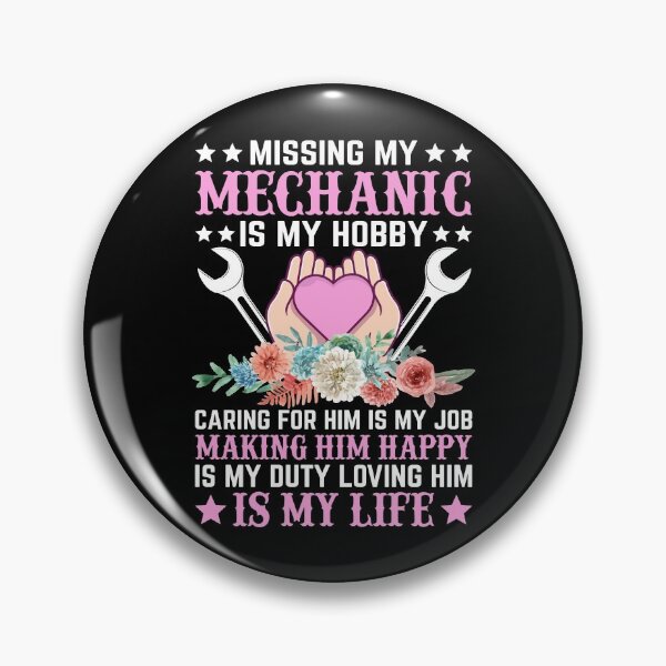 Item preview, Missing My Mechanic is My Hobby designed and sold by eajob.