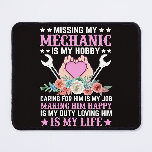 Item preview, Missing My Mechanic is My Hobby designed and sold by eajob.