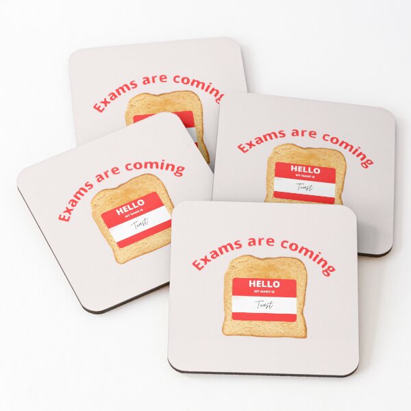 Item preview, Exams Are Approaching, I'm Toast designed and sold by SarcasticCutie.