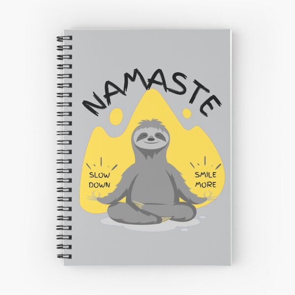 Item preview, Yoga Sloth Meditation Yogi Namaste designed and sold by Hakunamatata5.