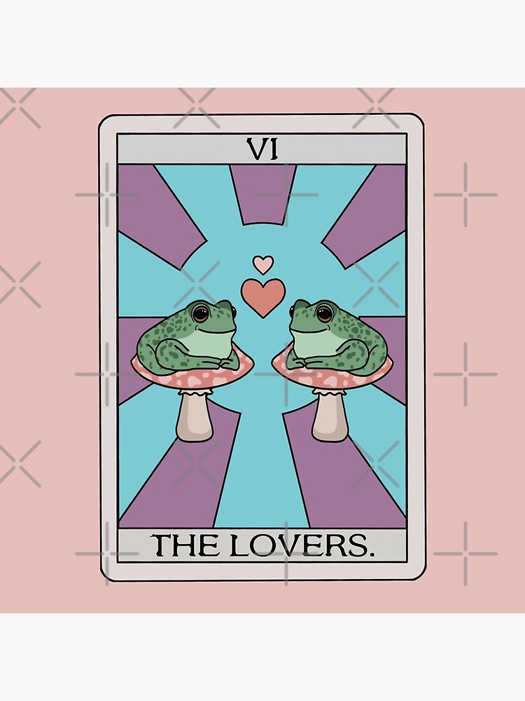 The Lovers Frog Tarot by melouker
