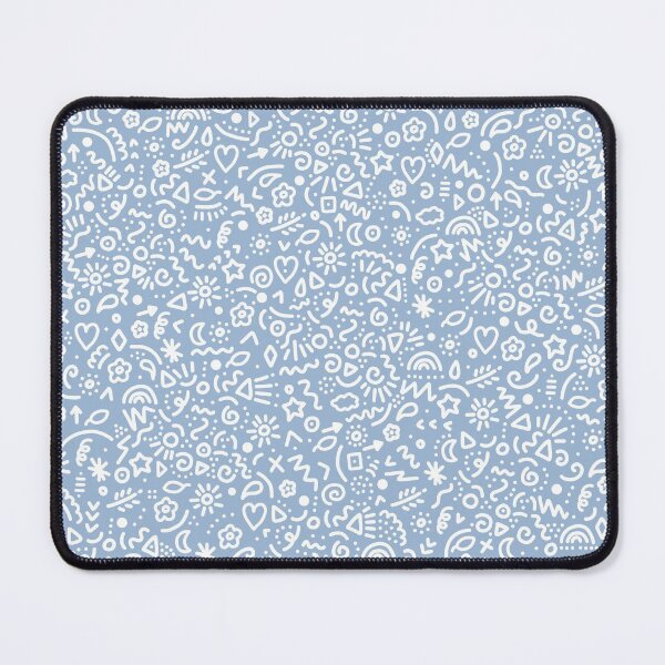 Item preview, Doodles! Cerulean Blue (2021 Trending Color) designed and sold by Whoopsidoodle.