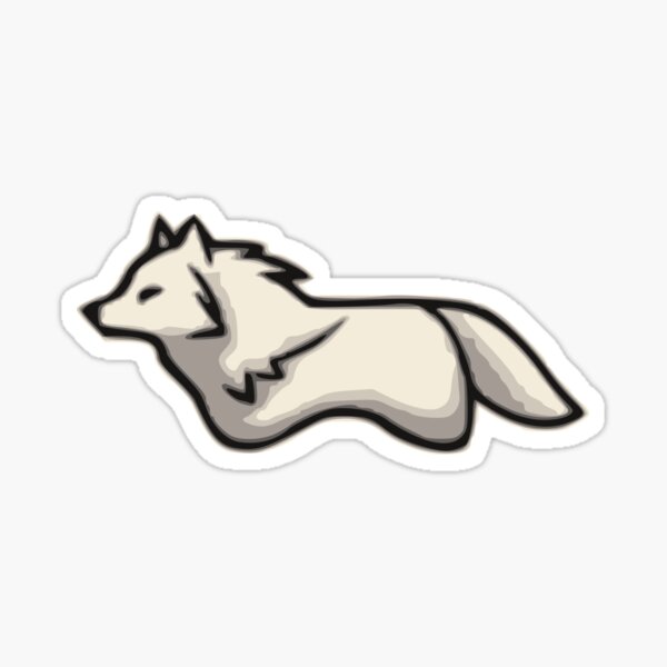 Item preview, Rimworld Arctic Wolf Animal designed and sold by StickyBrickit.