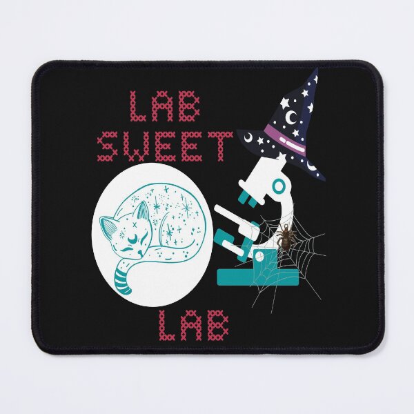 Item preview, MEDICAL LABORATORY SCIENTIST TECH LAB SWEET LAB CAT WITCH HAT designed and sold by Hippiesole.