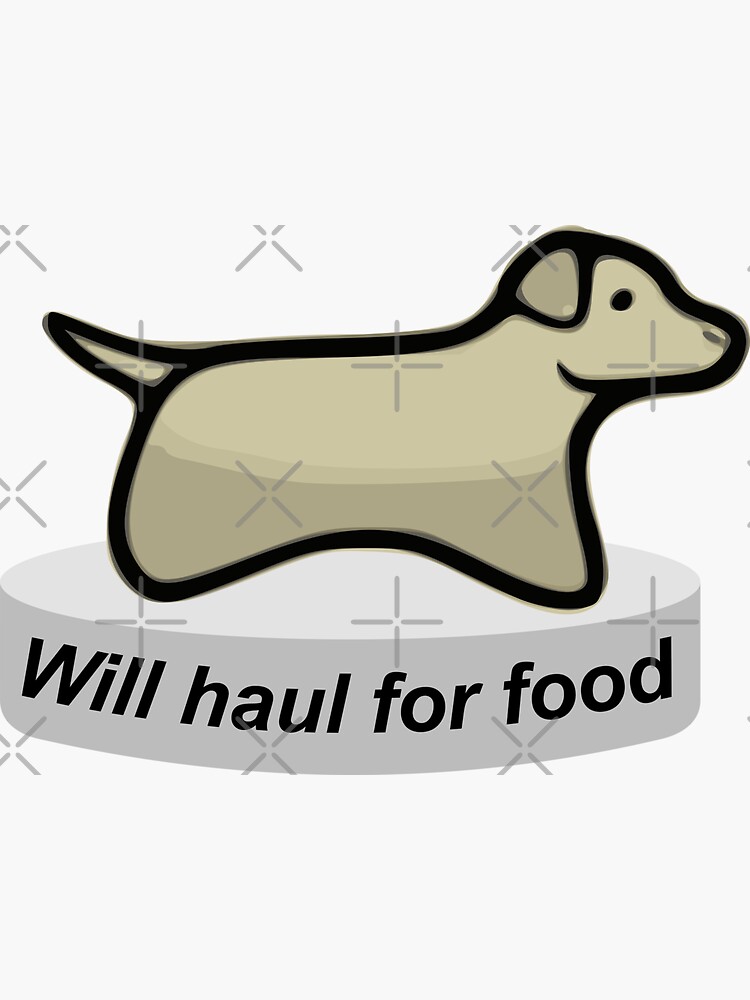 Rimworld Labrador Animal with Slogan” Sticker for Sale by 