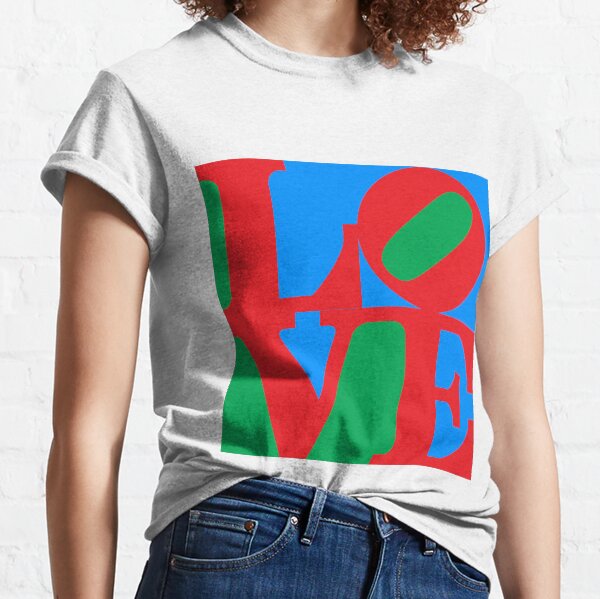 robert indiana love t shirt