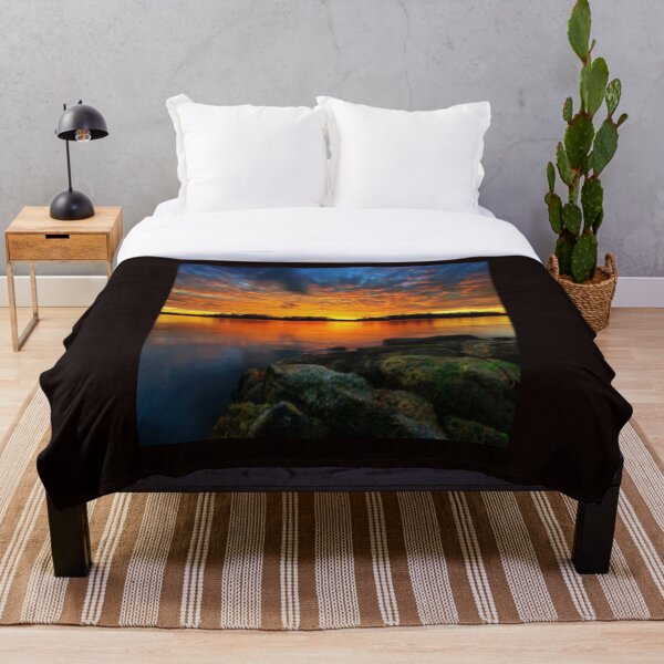 Item preview,   Sun sunset sky nature sunrise green trees birds designed and sold by Alshab.