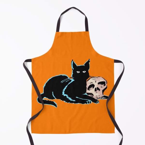 Item preview, Cat and Skull designed and sold by ArtEntwined.