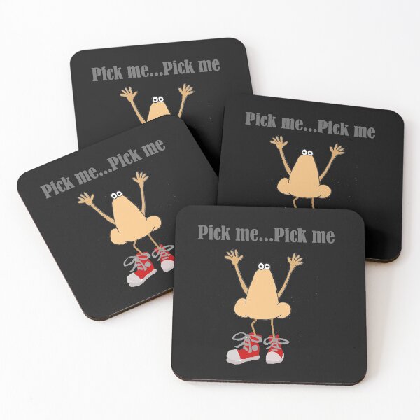 Item preview, Funny Pick Me Nose Pun Cartoon designed and sold by Nature's Fancy.