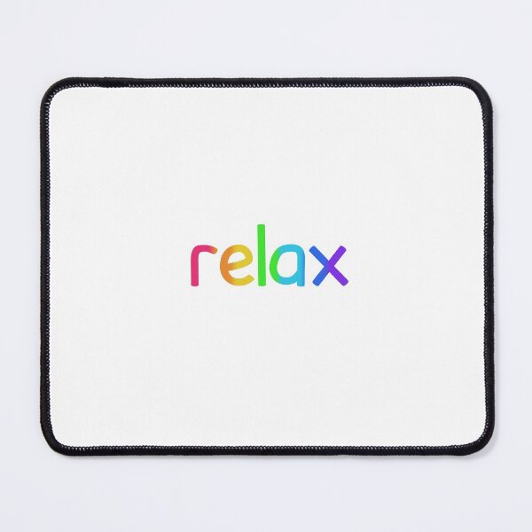 Item preview, Relax in Rainbow Gradient designed and sold by Whoopsidoodle.