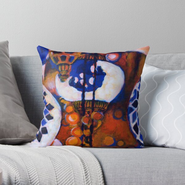 Glimmer - Turkish Lanterns Throw Pillow