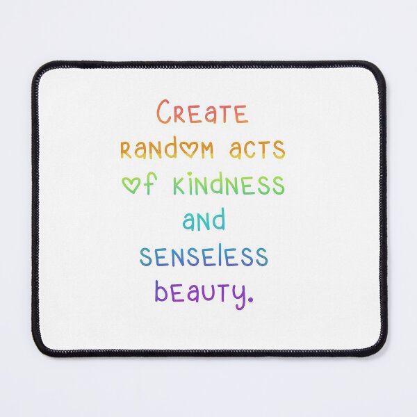 Item preview, Rainbow Random Acts of Kindness designed and sold by Whoopsidoodle.