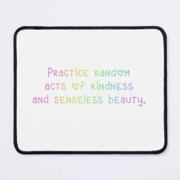 Item preview, Rainbow "Random Acts Of Kindness" designed and sold by Whoopsidoodle.