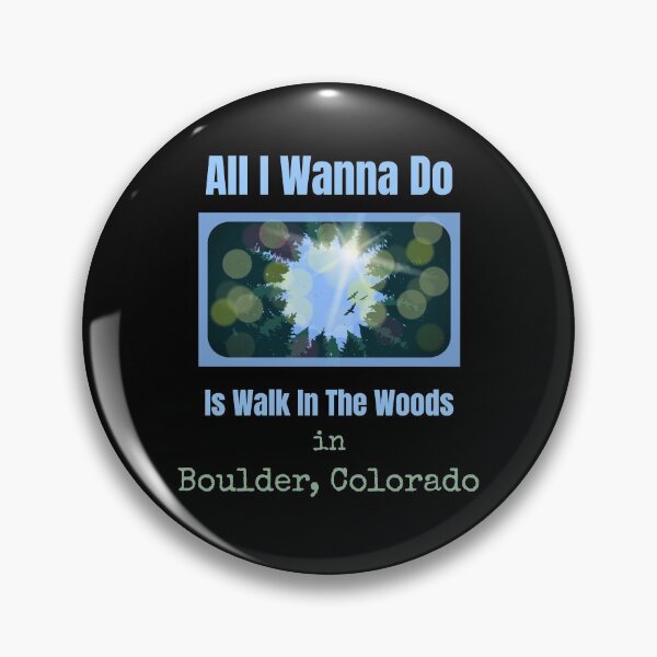 Item preview, All I Wanna Do Is Walk Boulder Woods designed and sold by artfulnotebook.