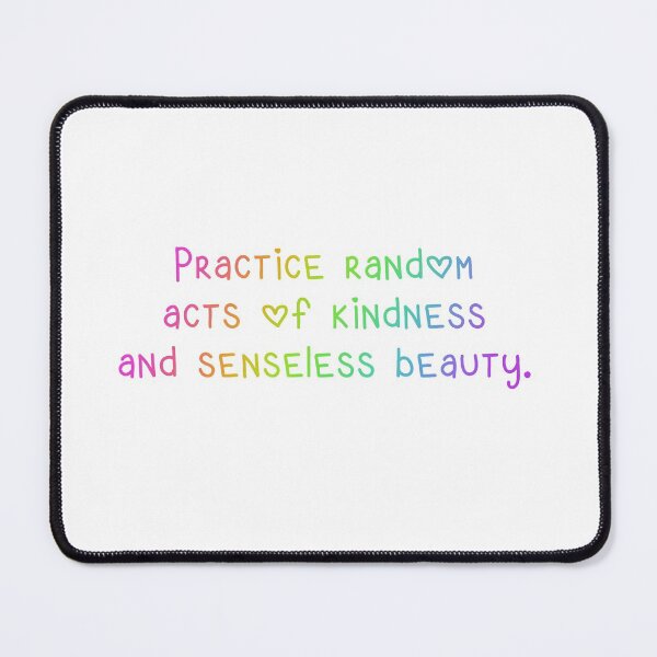 Item preview, Rainbow "Random Acts Of Kindness" designed and sold by Whoopsidoodle.
