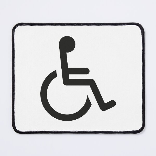 Item preview, Icon pictogram wheelchair physical deficient. Ideal for catalogs, informational and institutional material designed and sold by LucianoCosmo.