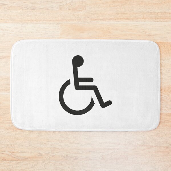 Item preview, Icon pictogram wheelchair physical deficient. Ideal for catalogs, informational and institutional material designed and sold by LucianoCosmo.