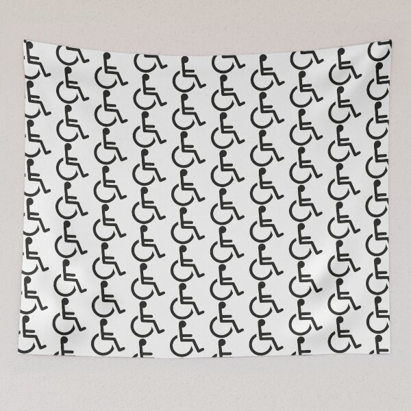 Item preview, Icon pictogram wheelchair physical deficient. Ideal for catalogs, informational and institutional material designed and sold by LucianoCosmo.