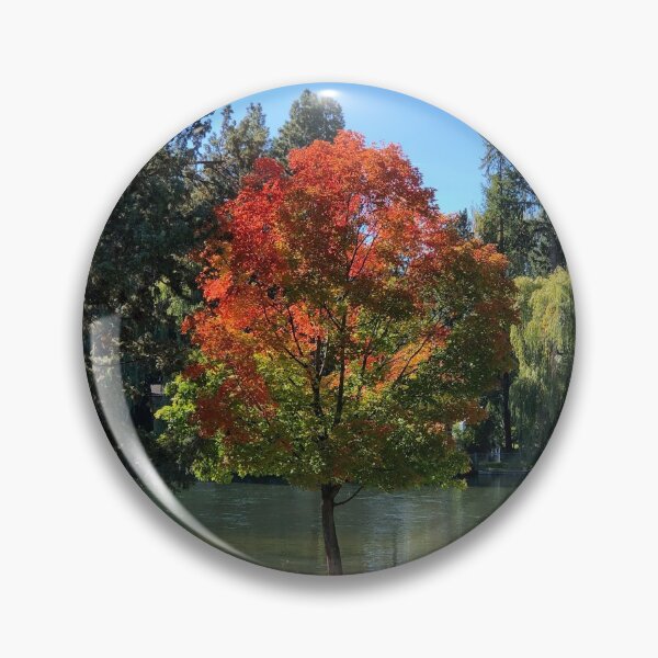 Item preview, Flaming Fall Tree designed and sold by jenniferloring.