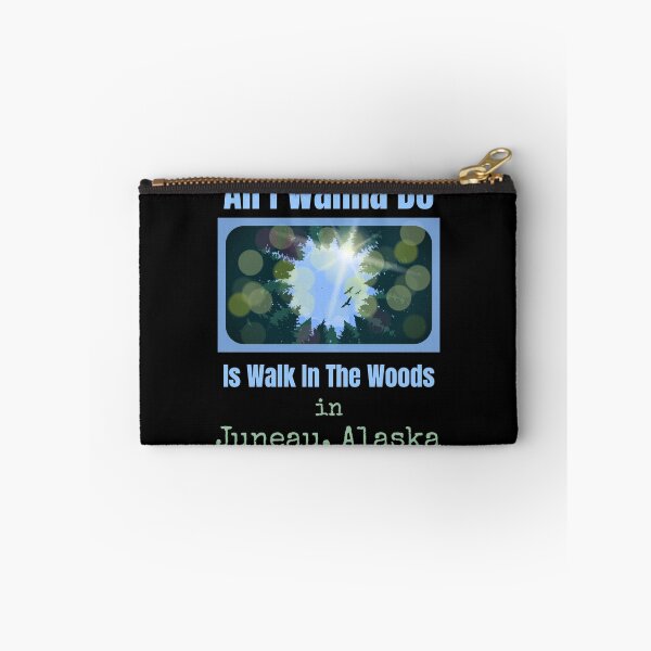 Item preview, All I Wanna Do Is Walk Juneau Woods designed and sold by artfulnotebook.