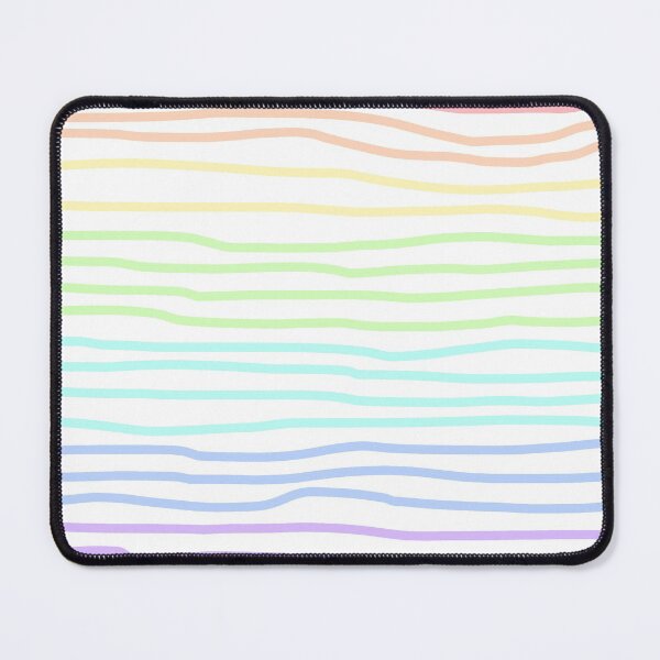 Item preview, Pastel Rainbow Hand Drawn Lines designed and sold by Whoopsidoodle.
